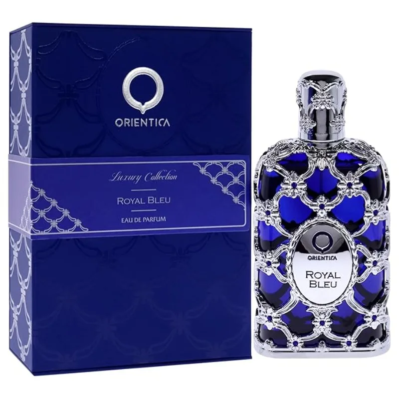 Роскошная коллекция Orientica Royal Bleu Extrit DE Parfum с банкетками бергамота Элегантный и энигматический аромат 2,7 Onzas