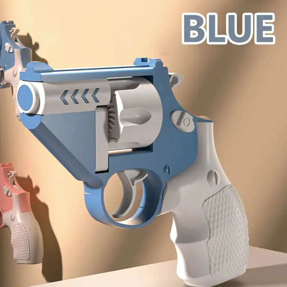 Fidget Toy Gun For Kids Revolver Gun Pistol Model Decompression Toygun Shopify Dropshiping