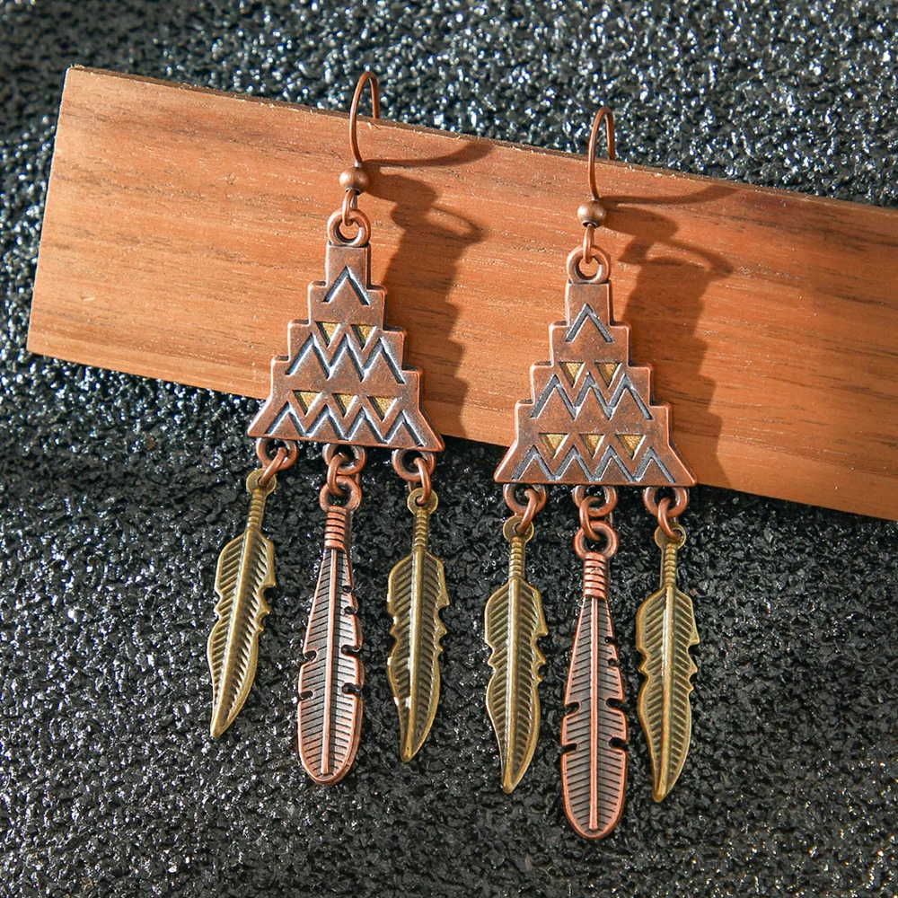 12-Pair Boho Geometric Earring - Tassel Earrings Boho recension och pris