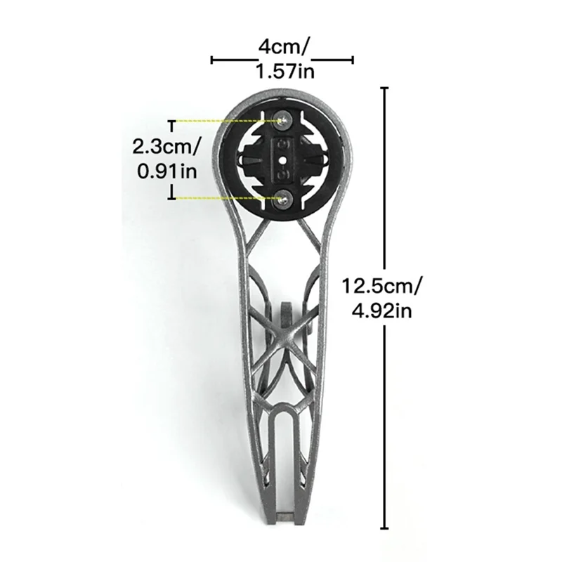 ABVE-Ultralight 3D Printed Titanium Alloy Watch Stand Bike Stand Road Bike Lamp Holder