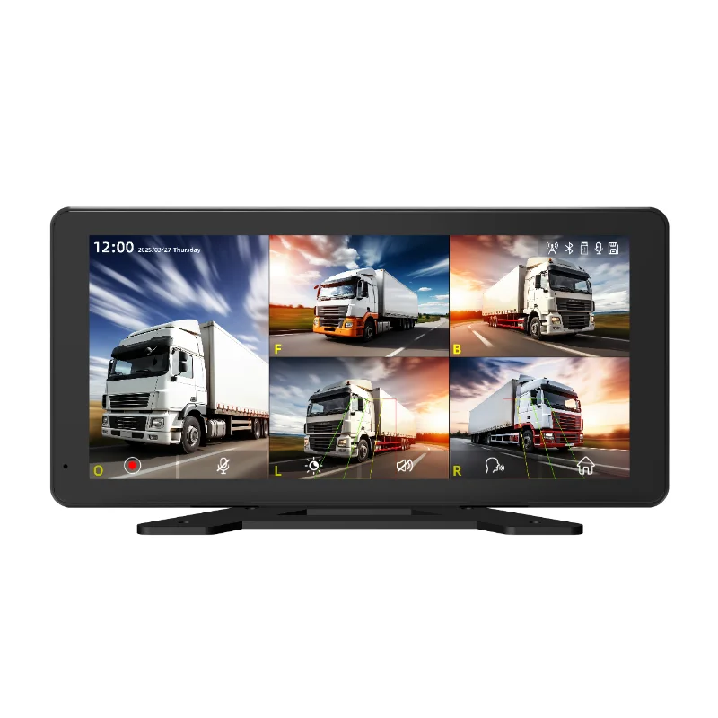 Professional Truck Dashcam Front Camera Blind Spot Warning Anti-Fuel Theft Protection 1080P for Enhanced Fleet Safety