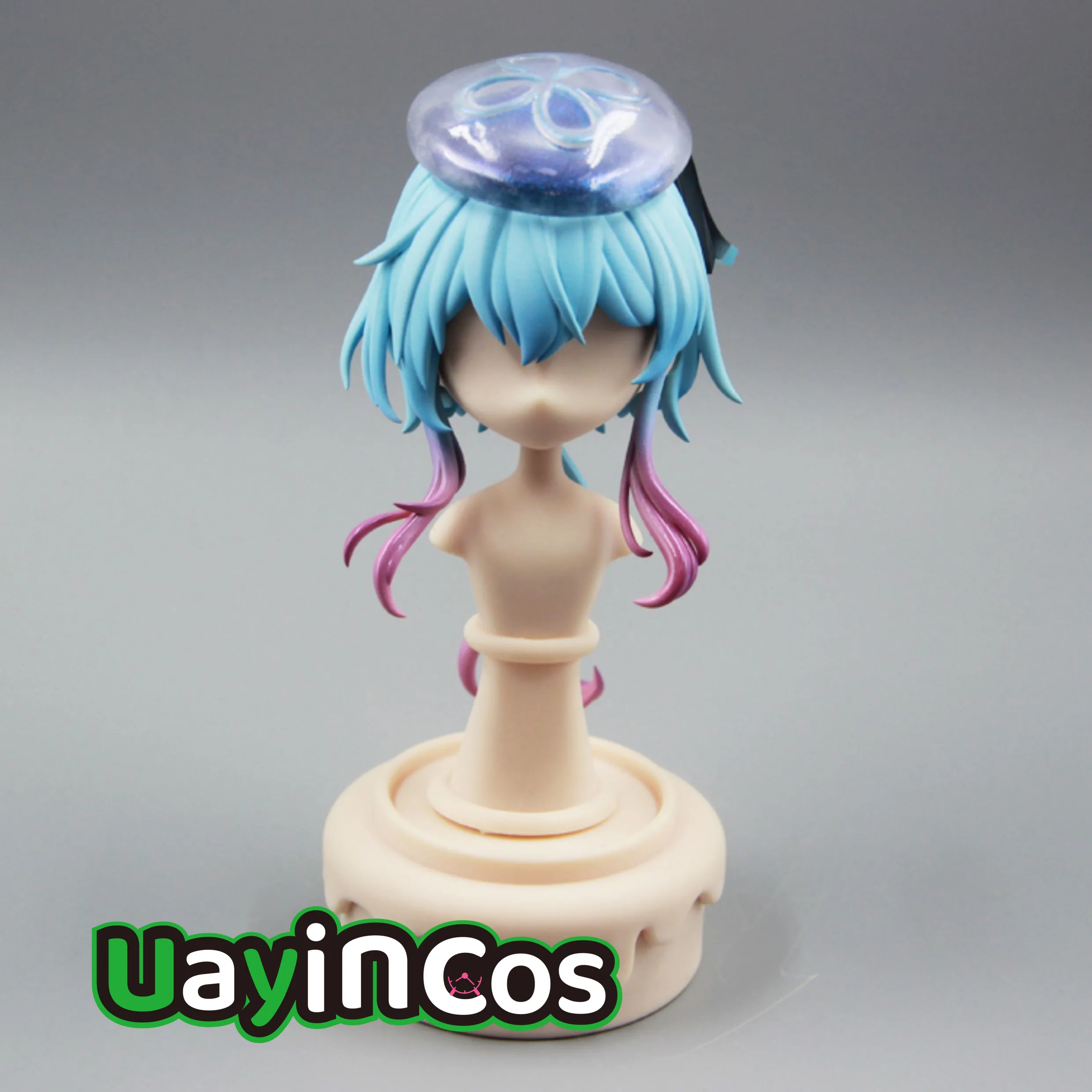 アークナイツ ミズキ 手作り OB11 OB22 GSC ヘアシェル 取り外し可能なヘアウィッグ フェイスプレート BJD 人形アクセサリー ゲーム アニメ おもちゃ 子供ギフト