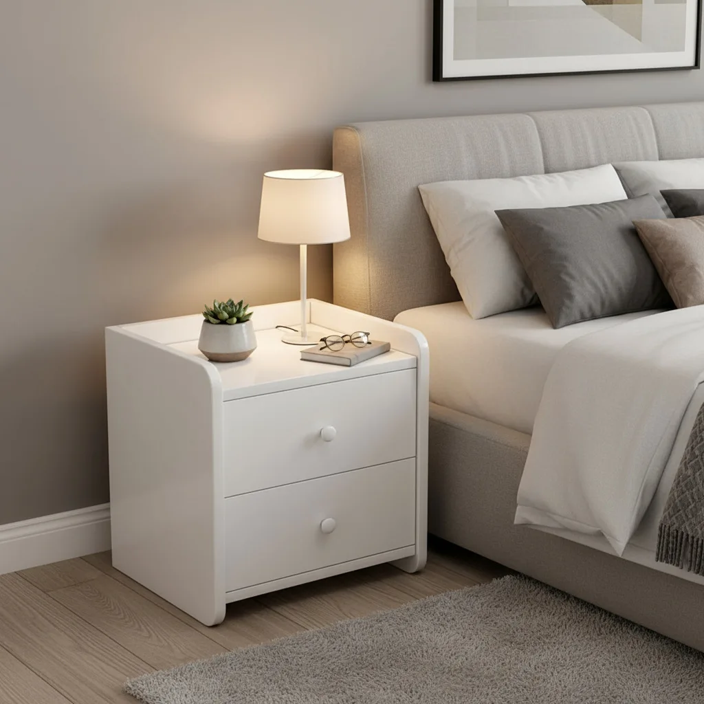 Bedside Table, Side Cabinet, Modern Simple Small Household Rental Room, Small Storage Cabinet, Bedside Side Cabinet