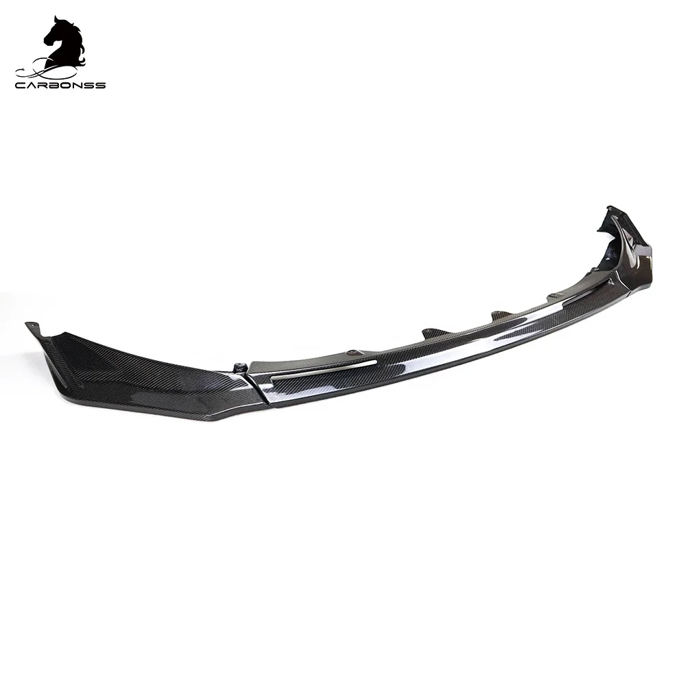 3 Pcs V Style Carbon Front Lip for  G80 G82 G83 M3 M4 Competition 2021+