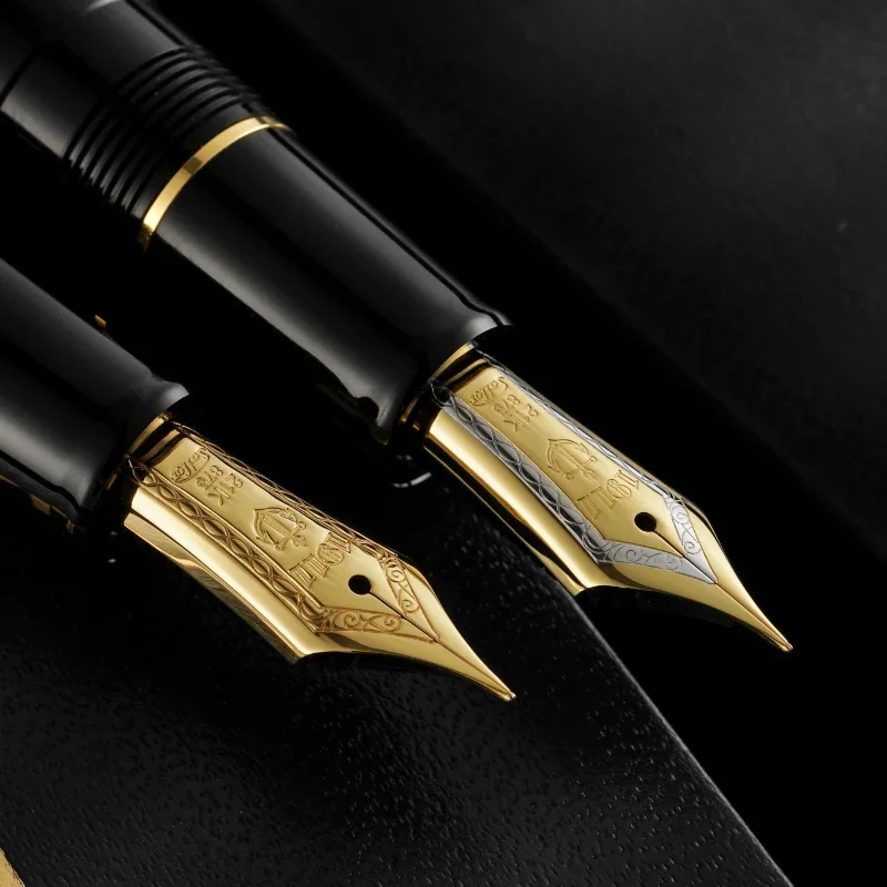 قلم حبر ذهبي بحار ياباني 21 قيراط - PG غطاء علوي مسطح كبير 2036 2021 نموذج قلم ذهبي ممتاز مثالي للهدايا #1