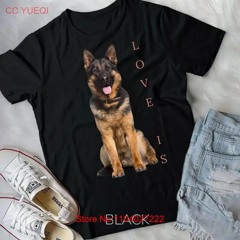 German Shepherd Shirt Shepard Dog Love Pet Puppy Unisex T-shirt