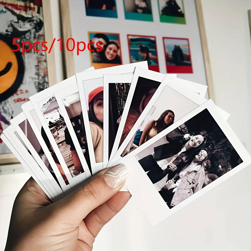 5Pcs/10Pcs Custom Photo Cards High Definition Souvenir Gift Personalized Couple Photo Custom Birthday Christmas Anniversary Gift