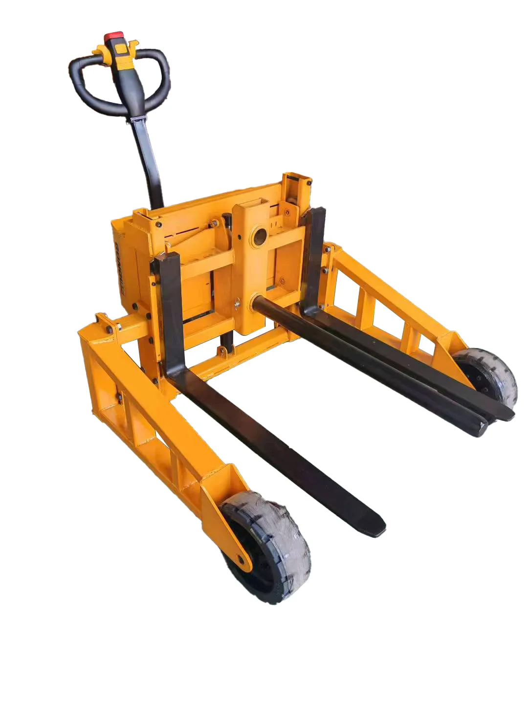 Hot Sales 1500KG Battery Powered Electric Forklift Truck with Electric Jack for Outdoor Off - Road and Rough Terrain