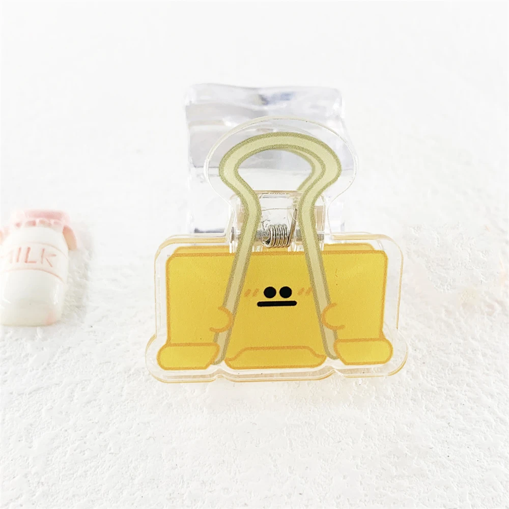 Divertenti e decorativi clip acriliche Decorative alla moda uniche forniture per ufficio aziendali piacere accattivante adorabile