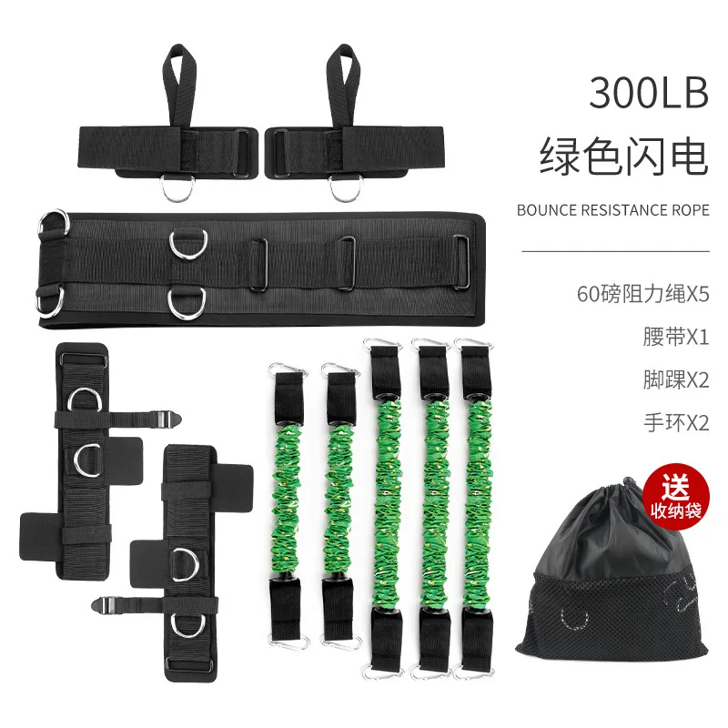 Strength Training Tester Exercise Plyometric Jumptrainer Equipment Vertical Leg Bands High Resistance Higher Jumping