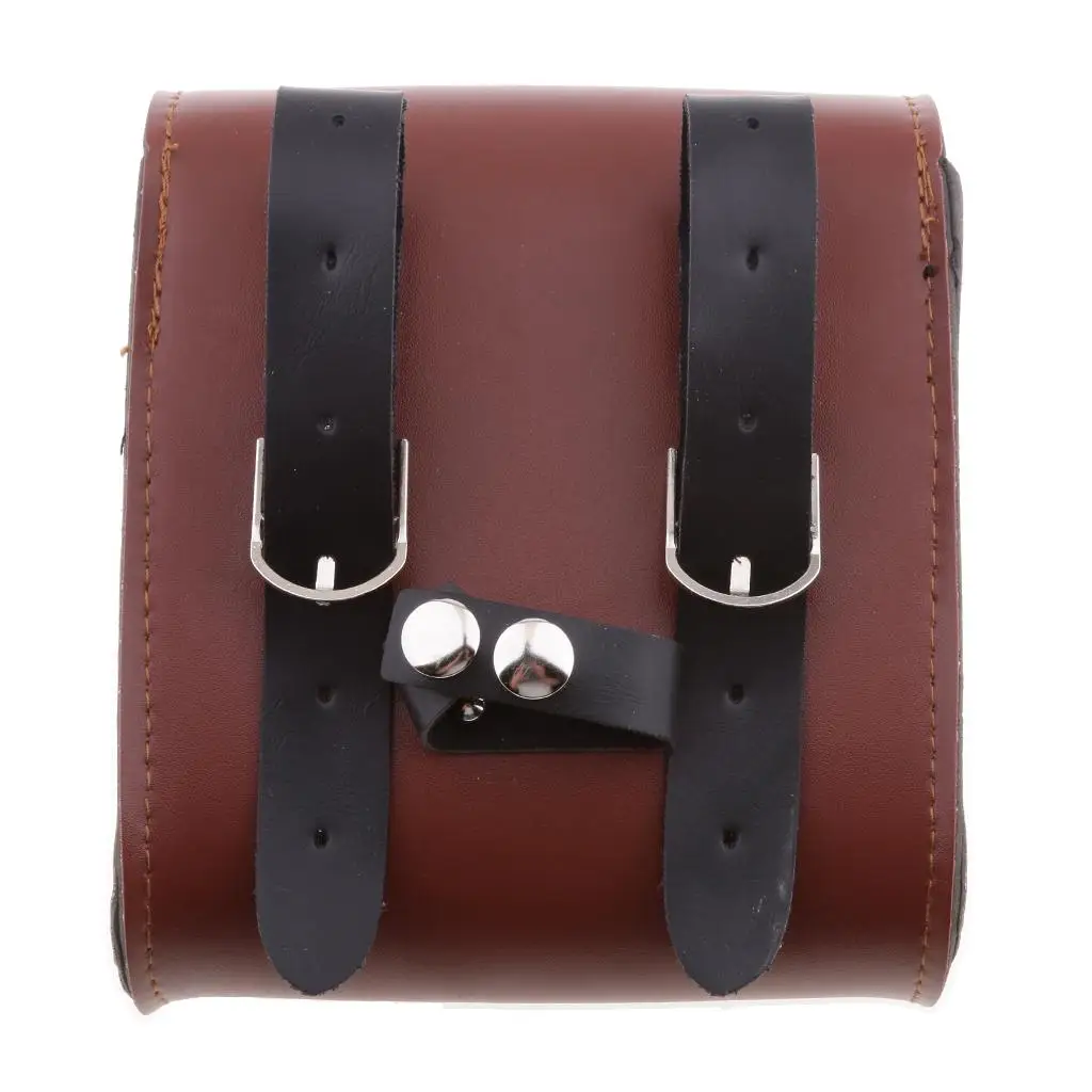 

Universal Motorcycle Tool Bag PU Saddle Storage Pouch Weatherproof for Motorbike Travel Toolkit