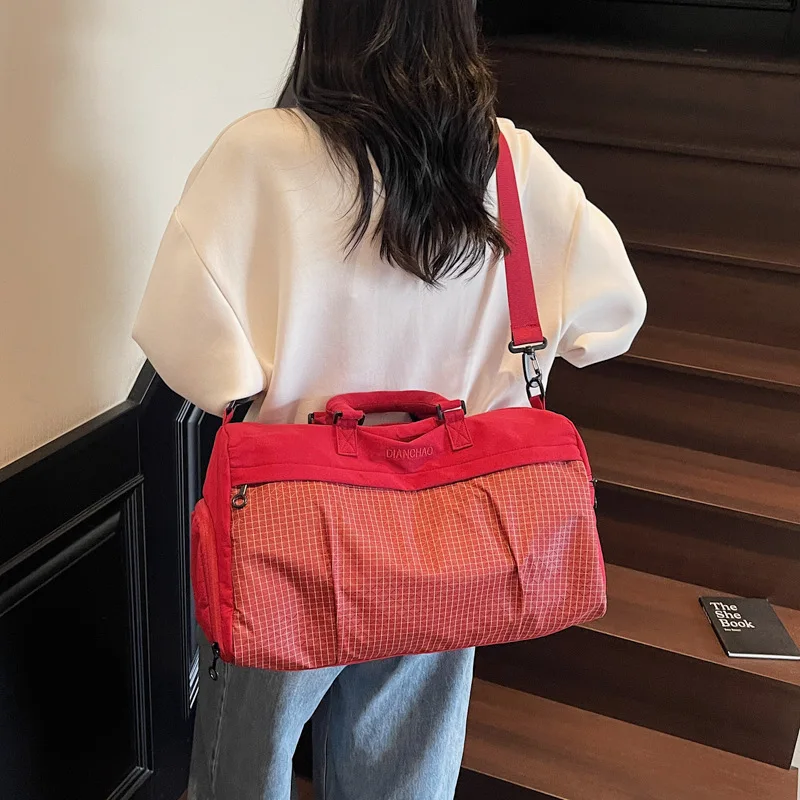 

Сумка-тоут для путешествий для женщин, большая вместительная дорожная сумка, повседневная сумка для хранения вещей, легкая сумка для деловых поездок