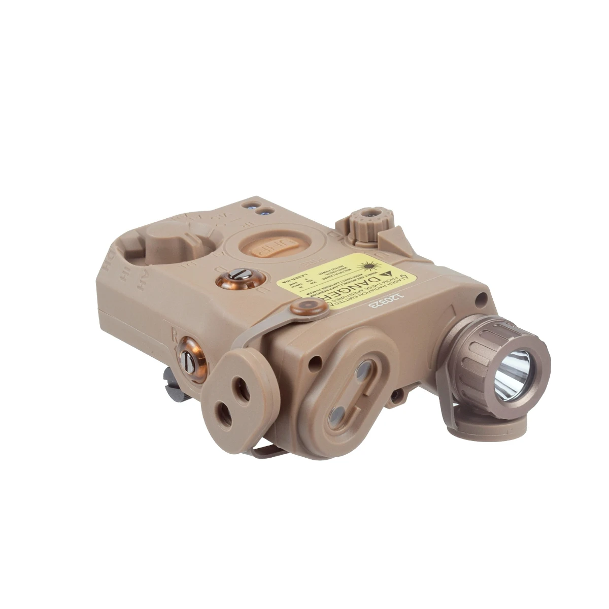 Airsoft PEQ PEQ-15 PEQ15 Laser Taktisches Rot-Grün-IR-Fülllicht LED Stroboskop Jagd-Scout-Licht für Gewehr AR15 M4 AK47 – Detail 5