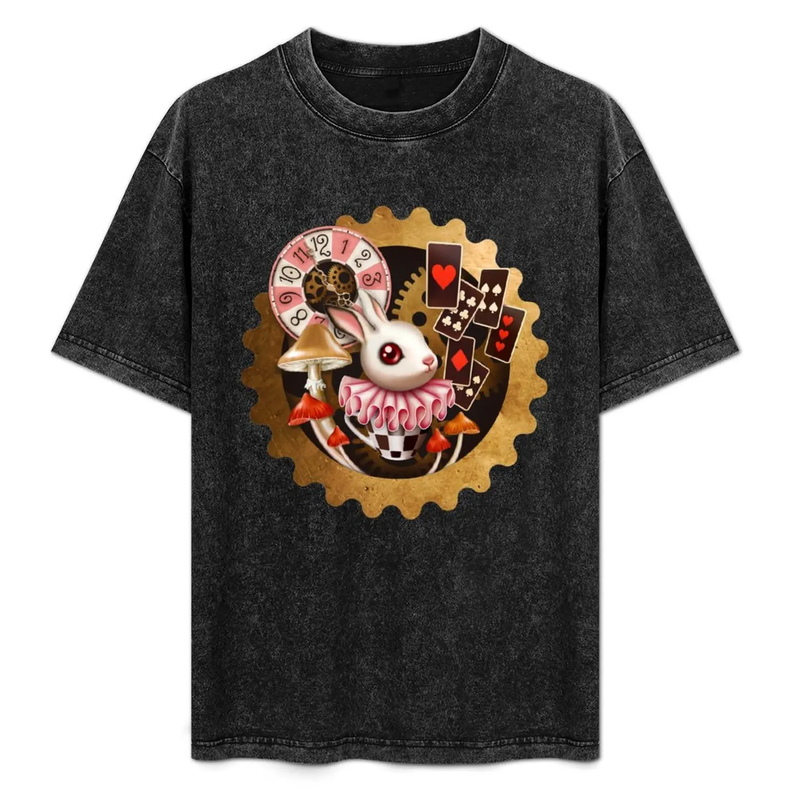Bunny Time T-Shirt Large Size Breathable Tee