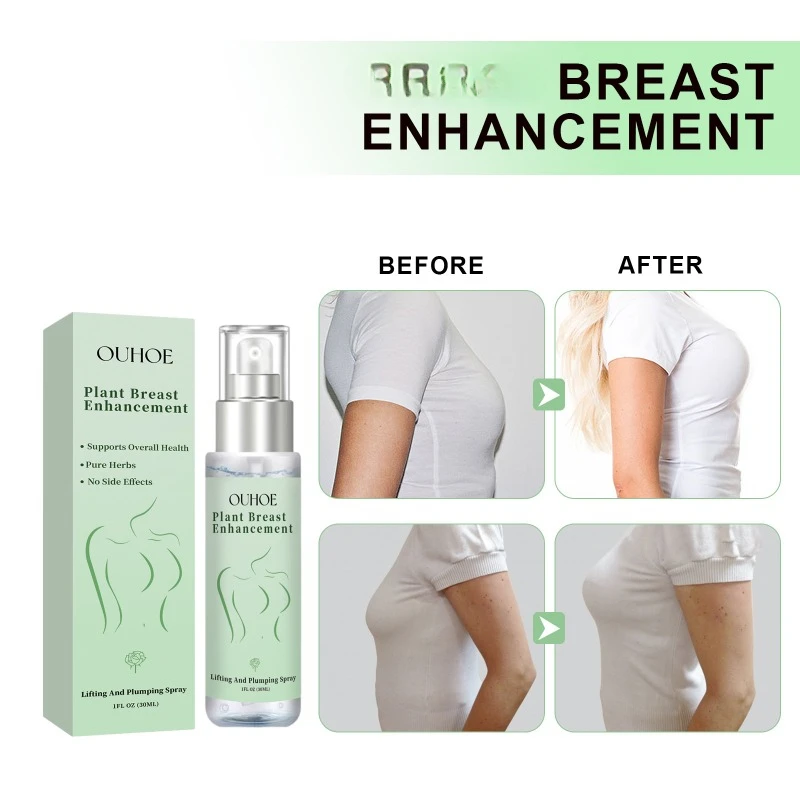 Breast Enlargement Spray Bigger Breast Cream Breast Lifting Cream Firming Bust Fast Growth Boobs Care Promote Female Hormone