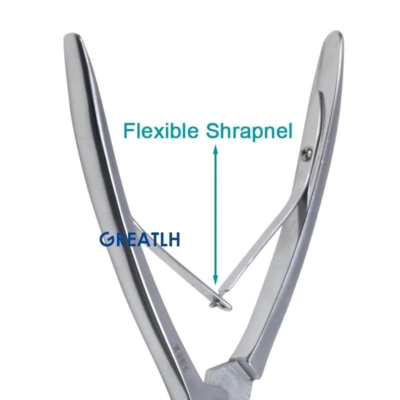 Imagem -04 - Tesoura Ortopédica Osso Rib Shears Instrumento Cirurgia Ortopedia Pet Aço Inoxidável