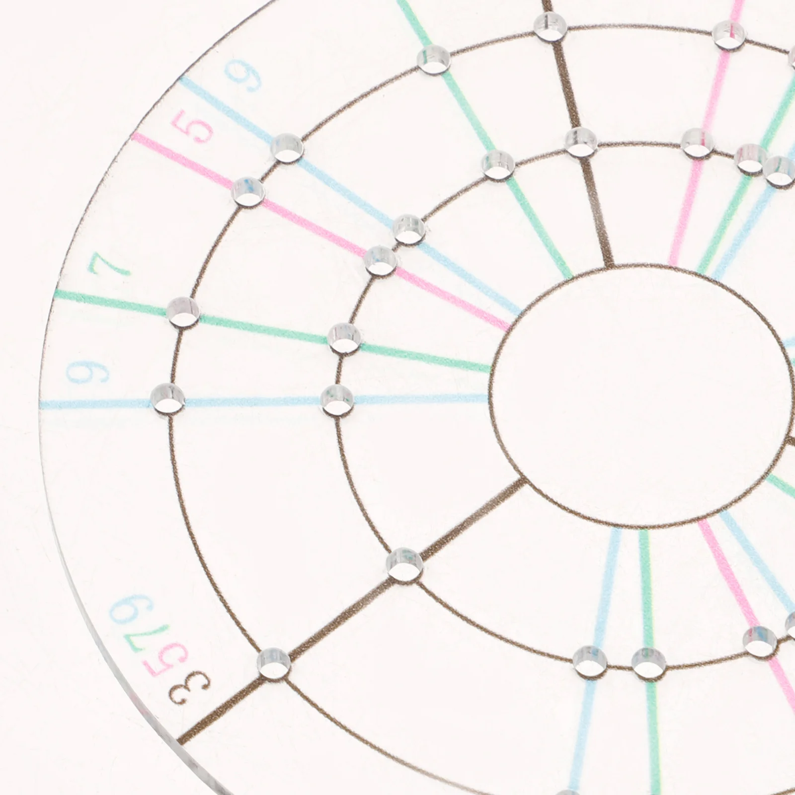 

Clay Divider Acrylic Circular Pottery Tool for Beginners and Experienced Potters Improve Skills Pottery Measuring Tool