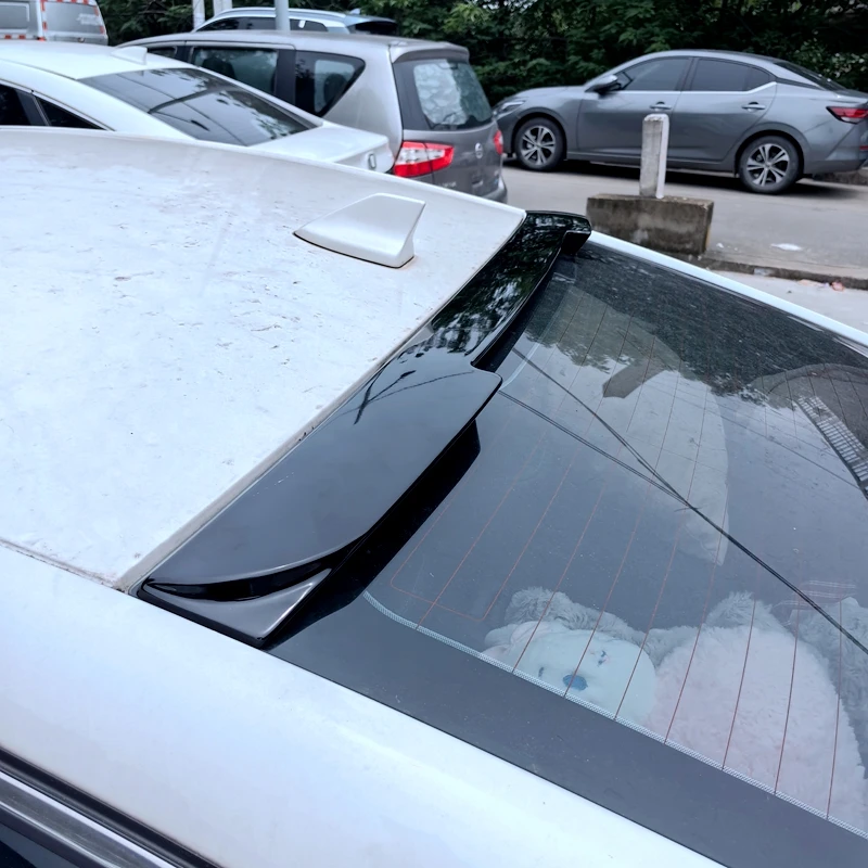 For Ford Mondeo MK5 Spoiler 2013 2014 2015 2016 2017 2018 High Quality ABS Material Car Rear Wing Primer Color Rear Roof Spoiler