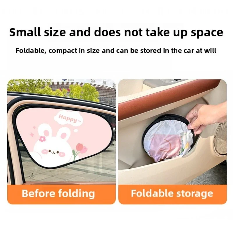 Car Sunshade Sun Protection Heat Insulation Static Electricity Film Sunshade Car Interior Window Glass Sunshade Accessories