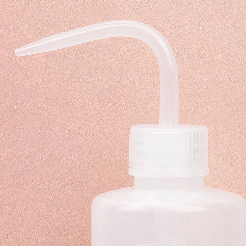 Eyelash Extension Elbow Flush Bottle Non-Spray 4 Colors Tattoo Diffuser Soap Supply Wash Bottle 250ml Wash Squeeze Bottle