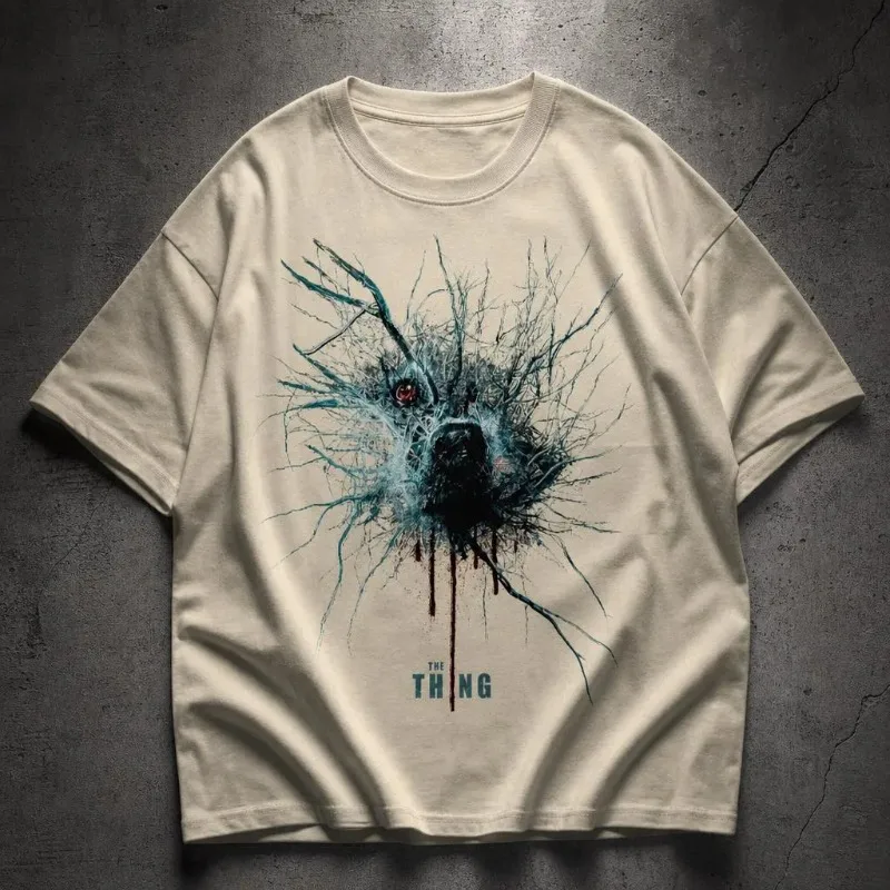 Monster Shaped Horror Sci-fi Monster T-shirt Men's T-shirt Summer New Unisex T-shirt