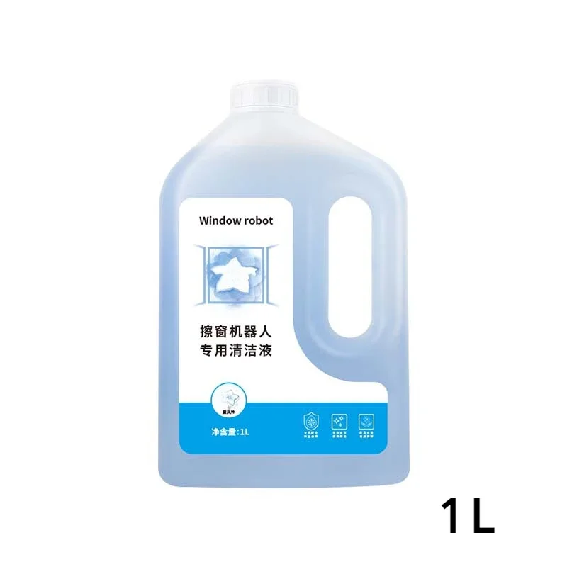 1L Window Cleaning Liquid for Ecovacs W1PRO Replacement accessories Glass cleaner W920/W880 Cleaning Agent,Winbot Cleaner Parts