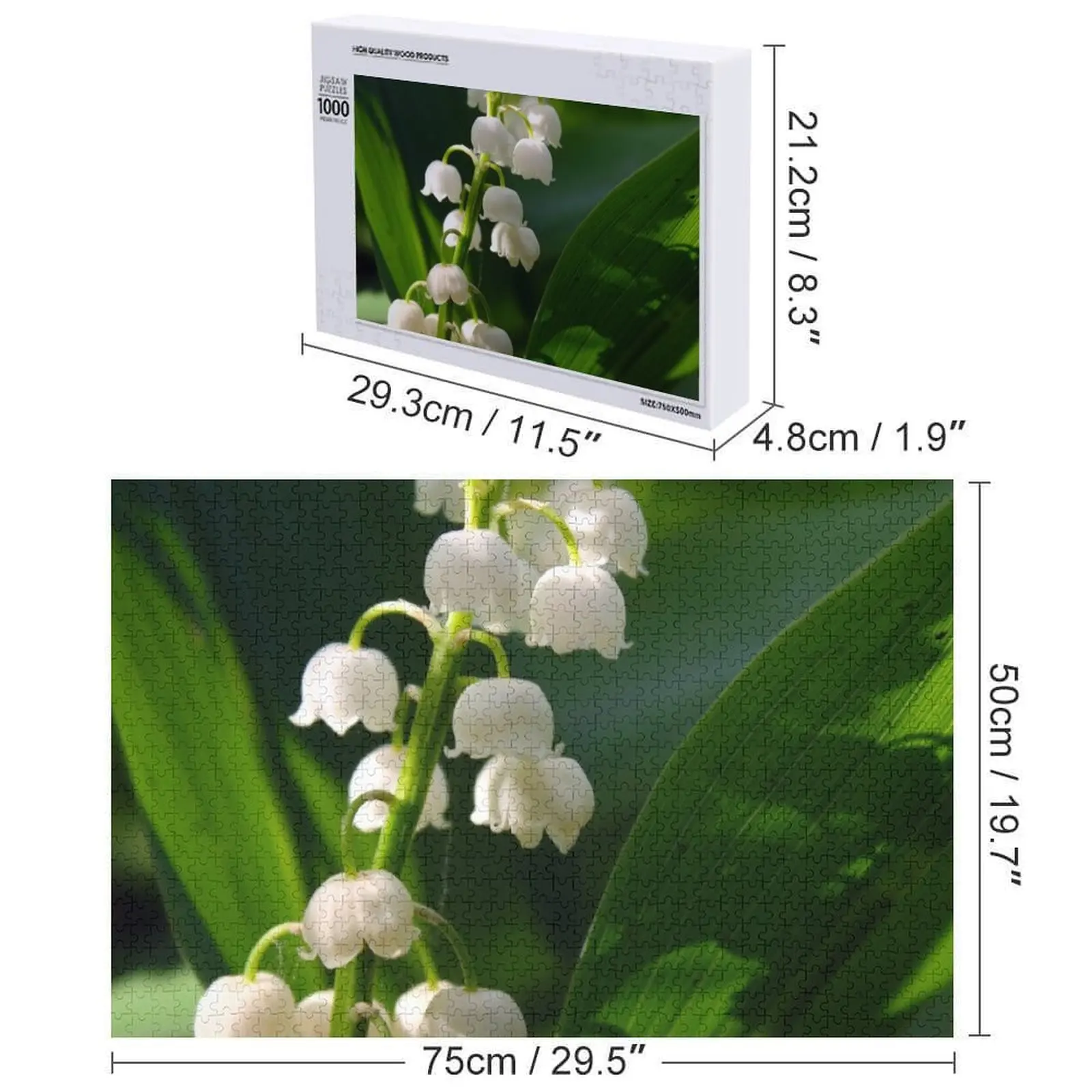Красивая головоломка с изображением лилии, персонализированная для детей, персонализированные подарки, произведения искусства, персонализированные детские подарки, головоломка