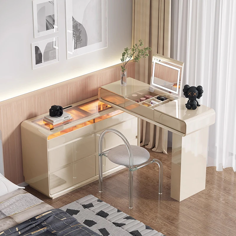 Tavolo da toeletta moderno nordico Estetico elegante classico chic Tavolo da toeletta minimalista organizzato Meuble De Chambre Mobili per camera da letto