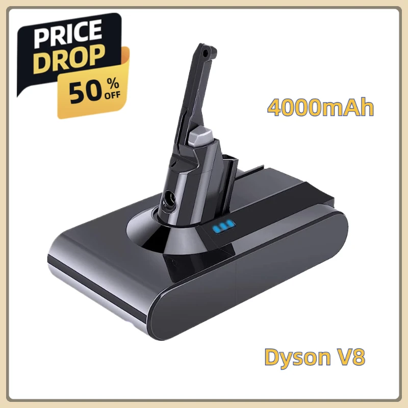 For Dyson Absolute Handheld Vacuum Cleaner for DysonBattery V8 SV10 Batteri Rechargeable Battery