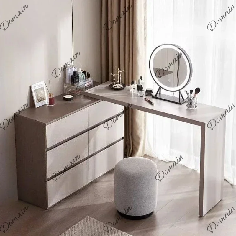 J Funky Storage Cabinet Vanity Table Luxury Dresser Chest Dressing Table Drawers Makeup Table Vanity Penteadeira Trendy Furnitur