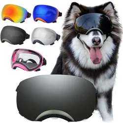 1 Pet Supplies Magnetic Pet Glasses Medium And Large Dog Magnet Goggles Windproof Snowproof UV Protection Sunglasses