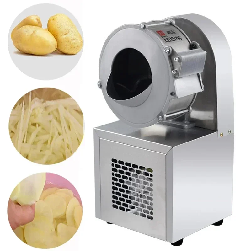 Vegetable Cutting Machine Automatic Vegetable Cutter Machine Multi-function Commercial Potato Shredder Electric Slicer