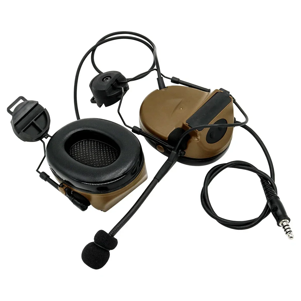 Active Noise Canceling Headphones Walkie Talkie COMTA II Tactical Headset Airsoft Hunting Headphones & Tactical U94 PTT