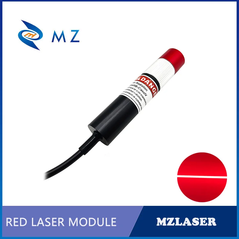 Imagem -04 - Industrial Grade Linha Vermelha Módulo Laser Compacto Ajustável Focagem D16 mm 638nm 50mw 110 Graus Ttl Pwm