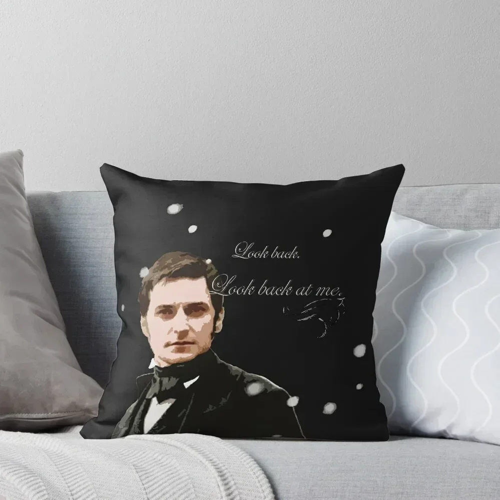 North and South quote_Mr Thornton_ Look Back at me. Throw Pillow Cushions Cover Sofa Pillow Cover Sofa Cover pillow