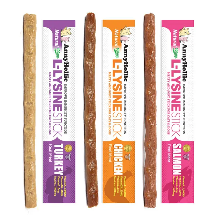 أني هوليك L-Lysine عصا 5 جرام × 10ea وجبة خفيفة للقطط