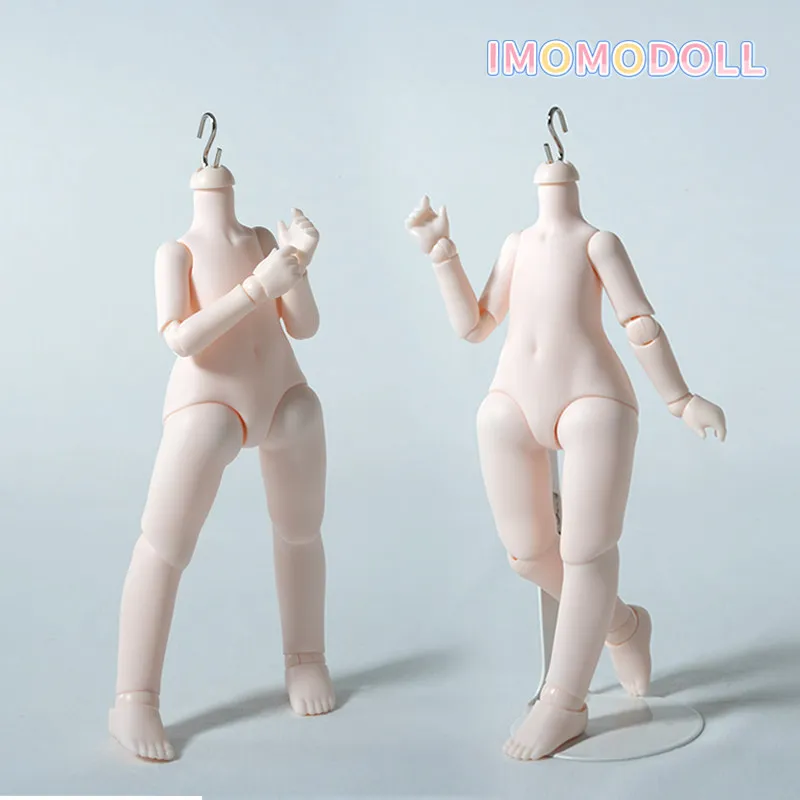 Novo original 1/6 imomodoll mjd bjd 30cm corpo da boneca pele branca menina brinquedos vestir-se jogar casa presente moda boneca acessórios
