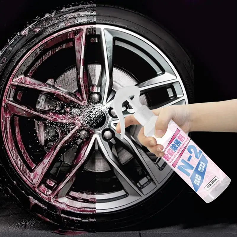 

Car Rust Removal Spray Rust Out Instant Remover Spray For Car Detailing 250ml Iron Remover Wheel Cleaner Car Rust Removal