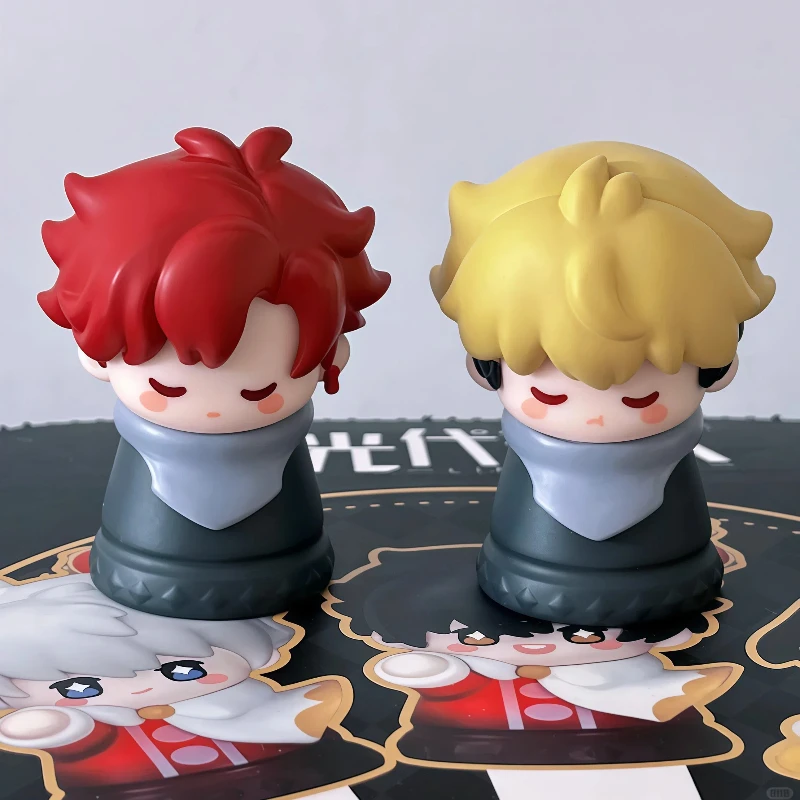 Authentieke Time Agent perifere animatie Schaakserie Blinde doos Vingerpoppen trendy kleine beeldjes desktopornamenten en geschenken