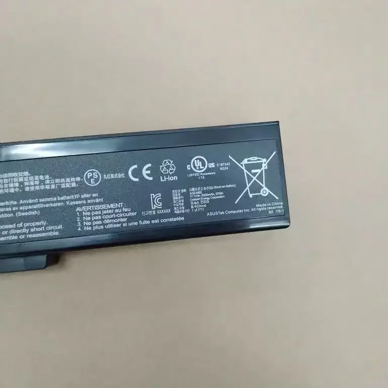 Original 11.1V5200MAH ASUS N43S N53S A32-M50 A32-N61 A33-M50 N43J laptop battery