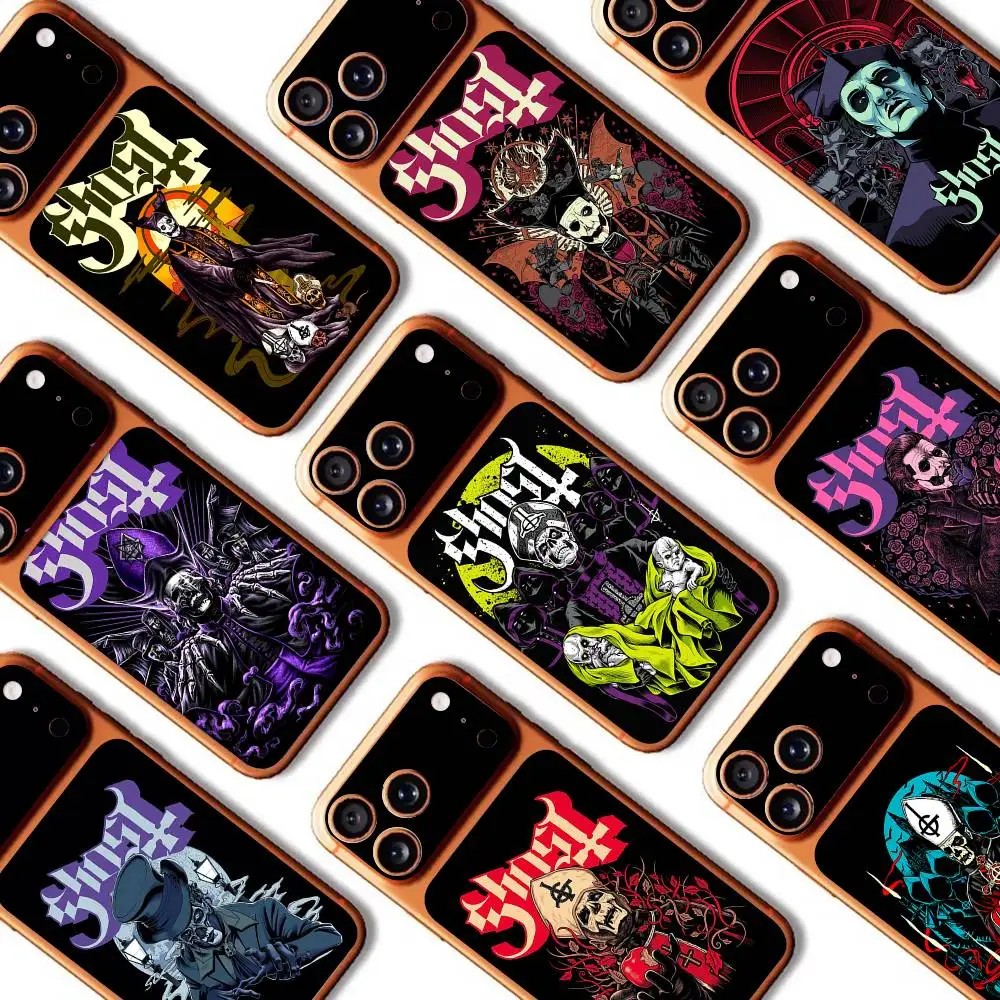 

Ghost Heavy Metal Band Back Protective Decal Skin Wrap Sticker for iPhone 17 Pro 17 Pro Max