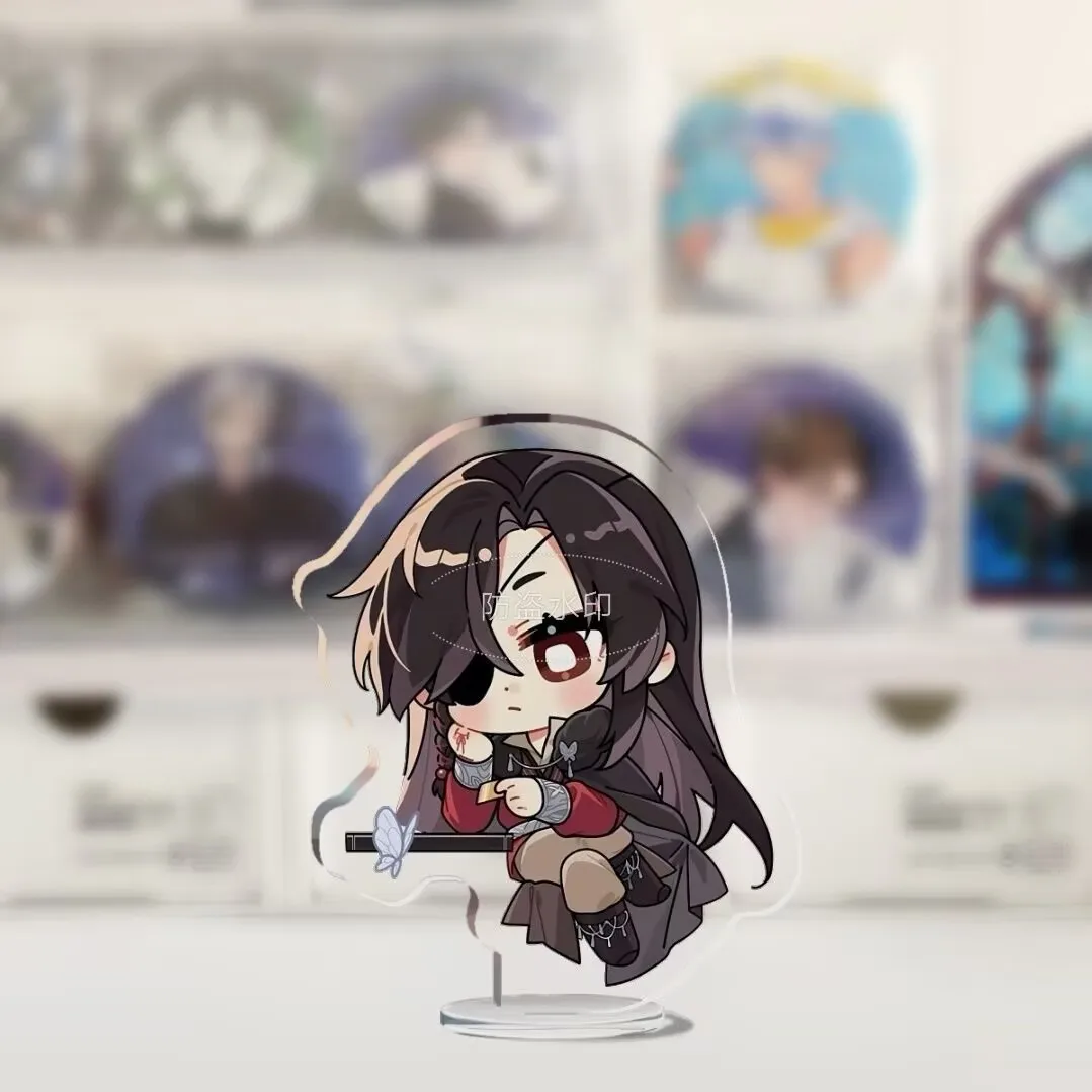 "천국 공식은 축복을 주었습니다" 귀여운 스탠딩 사인 "Flower City,Xie Lian" InS 스타일 생일 선물 데스크탑 장식