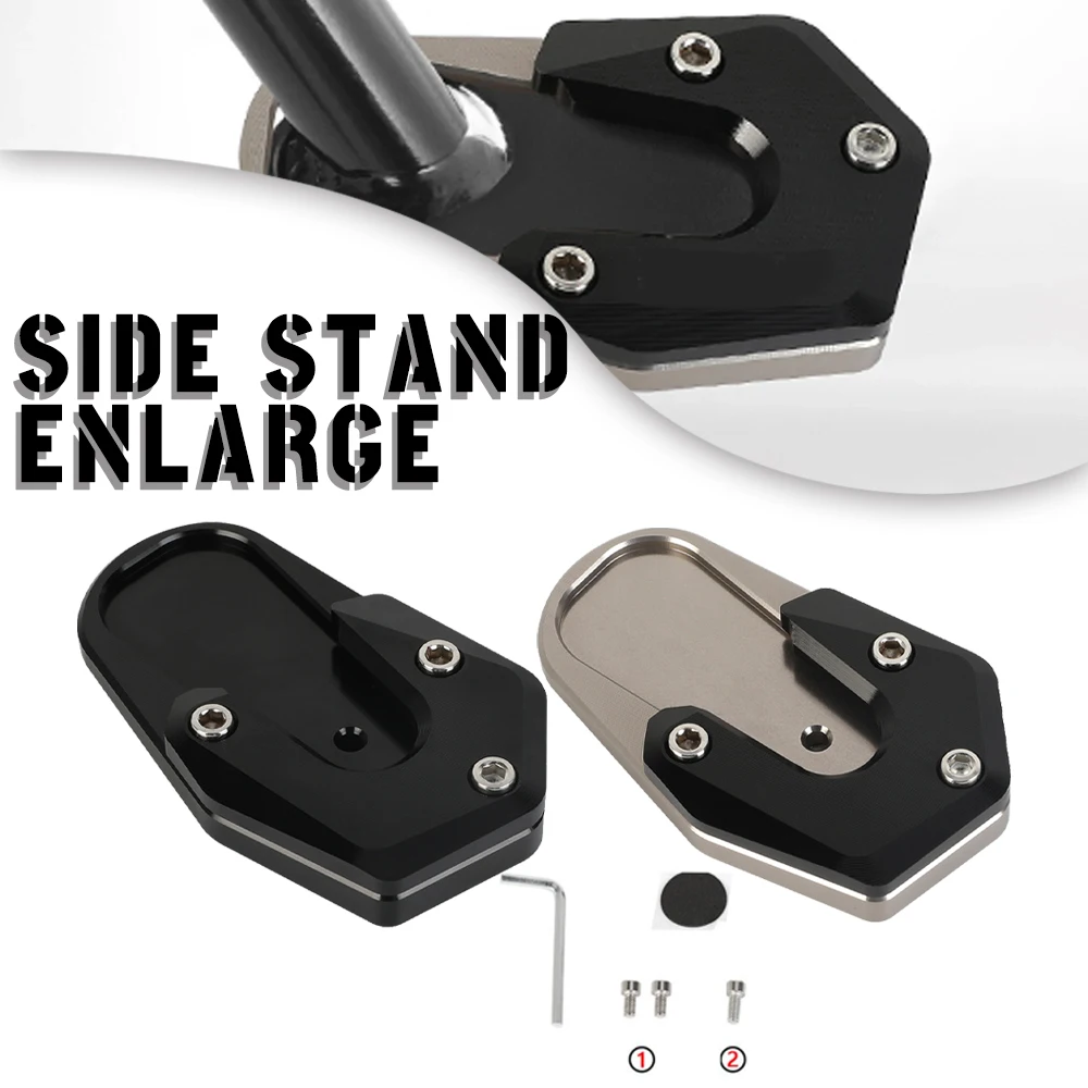 

Kickstand Foot Side Stand Extension Pad Support Plate Enlarge Stand For BMW R1200RT 2014-2019-2023 motocycle Side Stand Enlarge