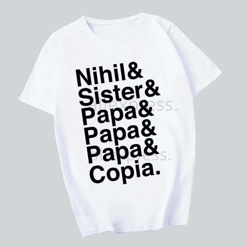 

Ghost Band Harajuku Man T Shirts Tees Shirt Tops Design Short-Sleeved Aesthetic Anime T Shirt