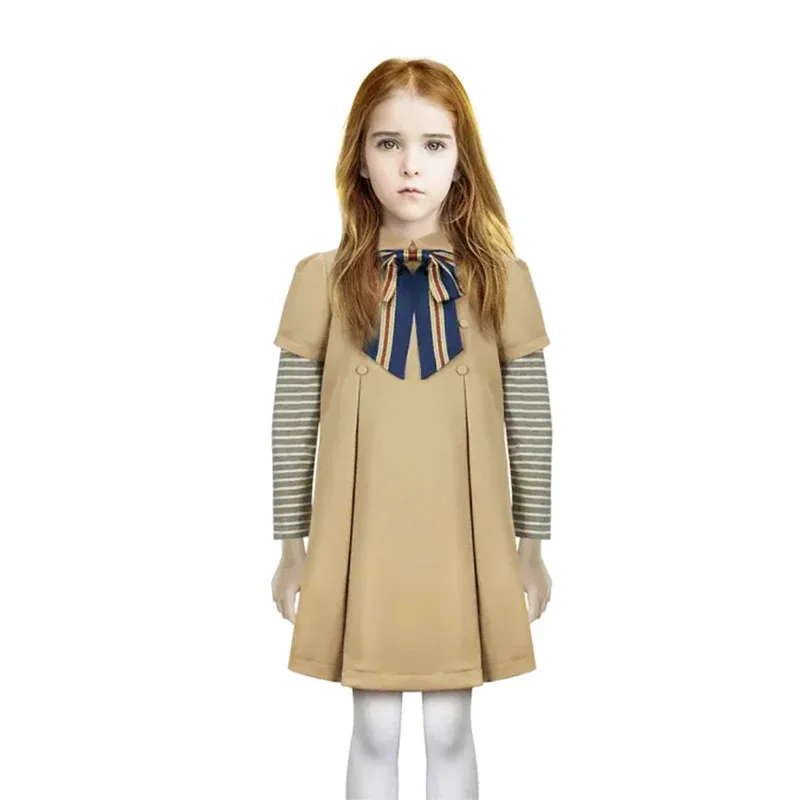 الدب دن M3GAN الاطفال تأثيري فيلم الرعب ميغان زي شعر مستعار جديد 2025