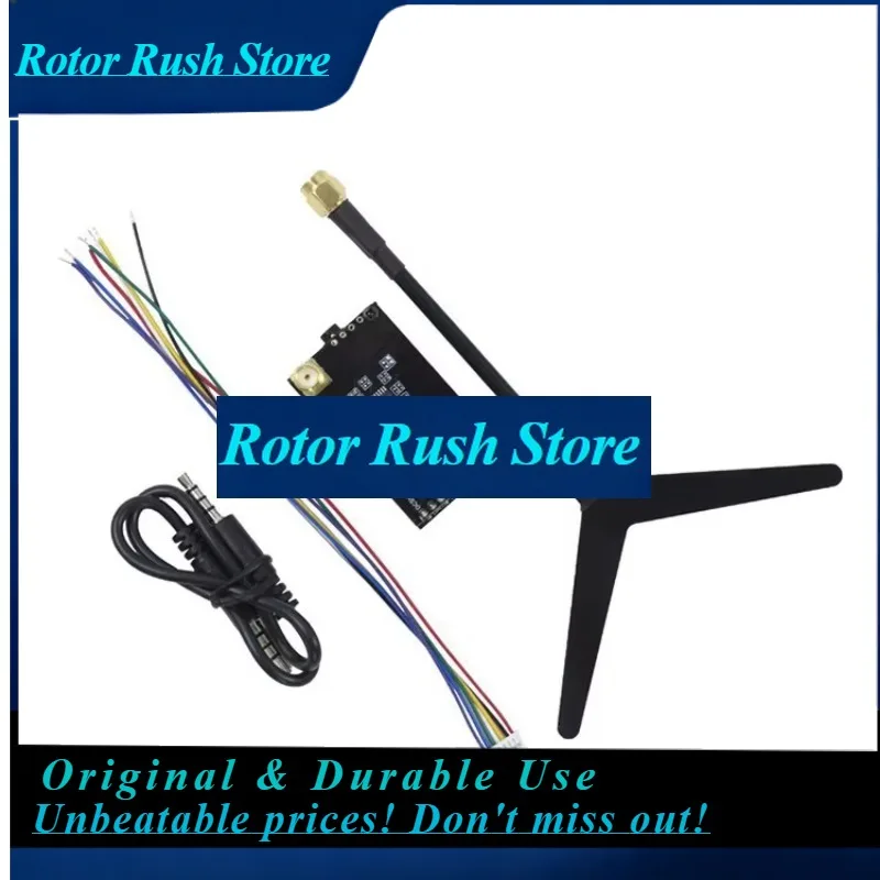 RoRuS1.2GHz 800MW FPV VRX Vtx Video Transmission Transmitter 25/200/800mW 9-Channel Composite Material Dr-one Module