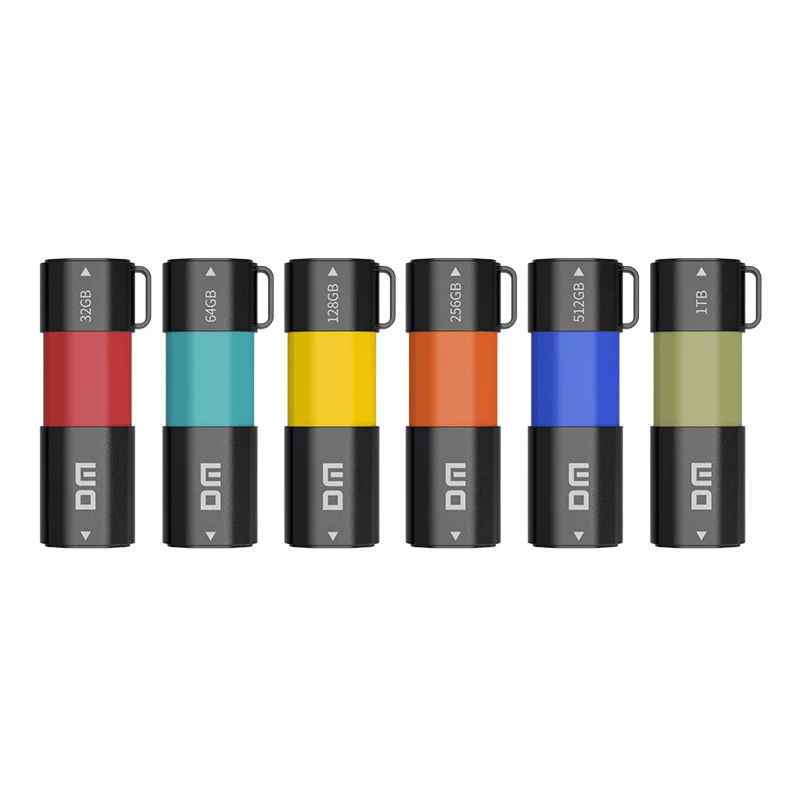 

DM PD239 2-in-1 USB 3.2 Flash Drive with Type-C & USB-A OTG Support Memory Stick