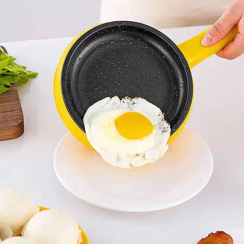 Frying Pan 1PC Frying Sautéing Cooking Multifunctional All-in-One Double Deck Mini Electric Fry Egg Cooker Breakfast Machine