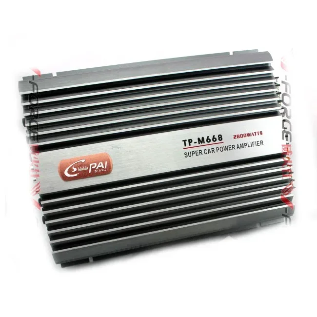 TP-668 Car amplifier 4-channel TP-M668 four way car audio amplifier Car amplifier