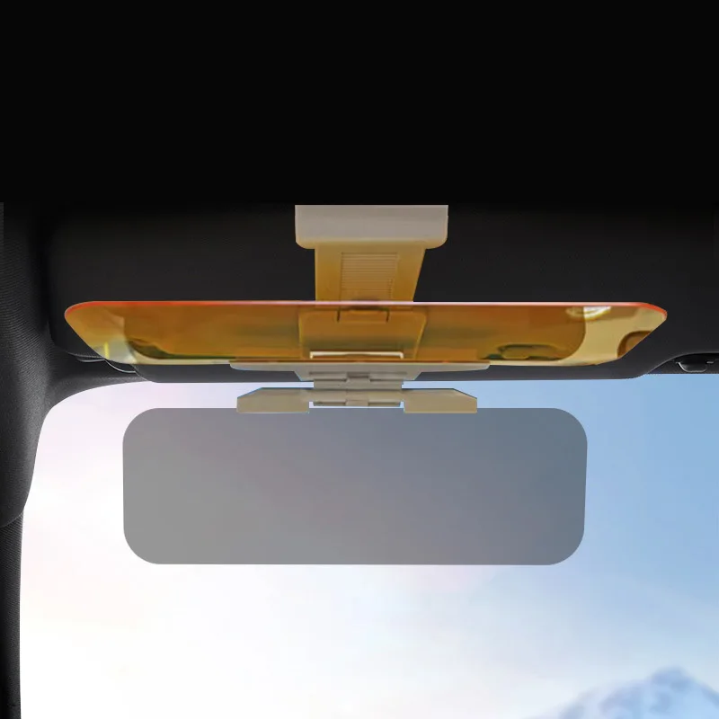 

Universal Car Anti Glare Visor, Dual Use Day Night, High-Transparent Acrylic, Reduce UV & Headlight Glare, 1 Piece Fit